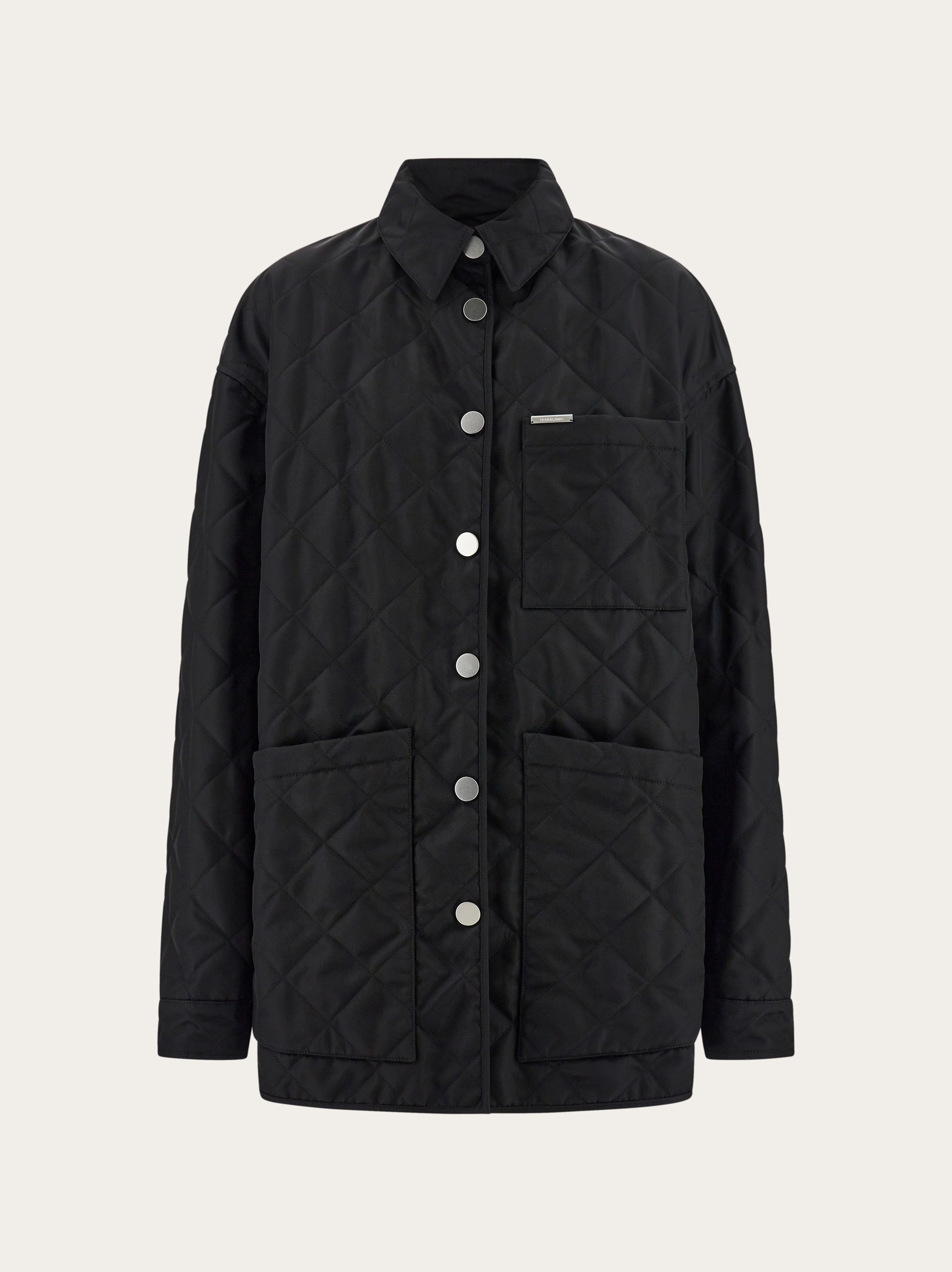 Quilted blouson - 1