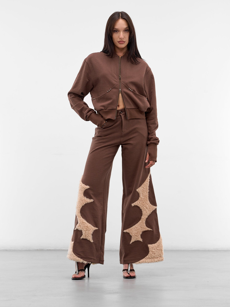 RUI Chocolate Flared Baggy Lounge Pants outlook