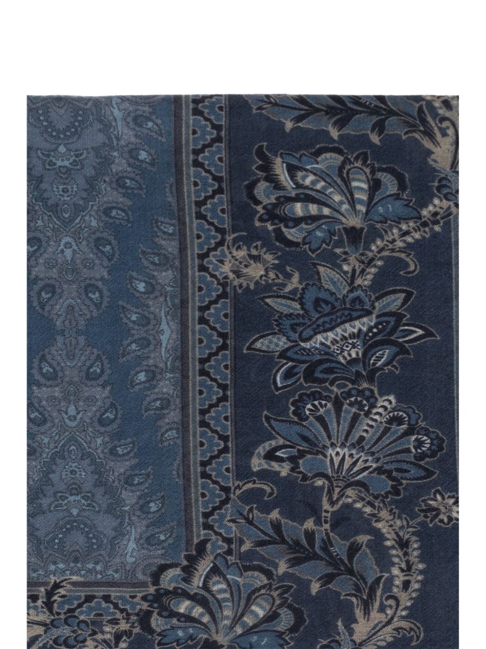 paisley-print scarf - 4