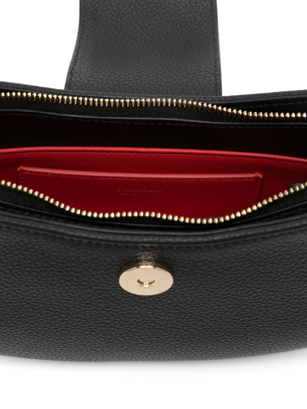 Ferragamo Women Double Gancio Bicolor Borsa A Spalla - 3