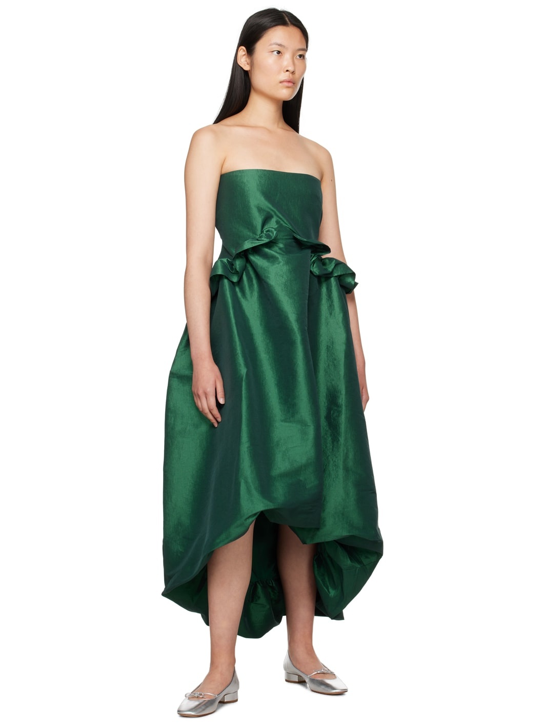 SSENSE Exclusive Green Midi Dress - 4