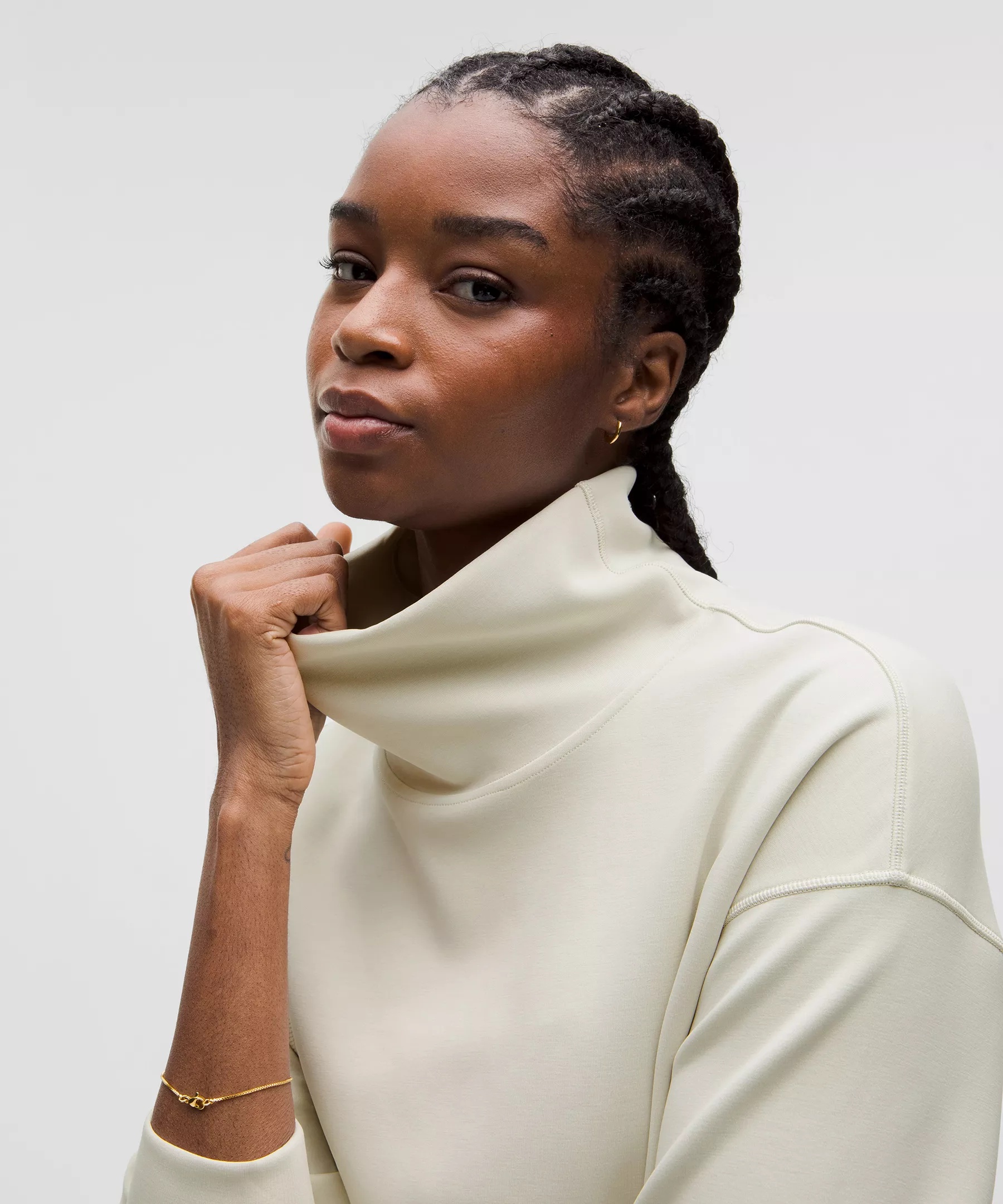 Softstreme Funnel-Neck Long Pullover - 4