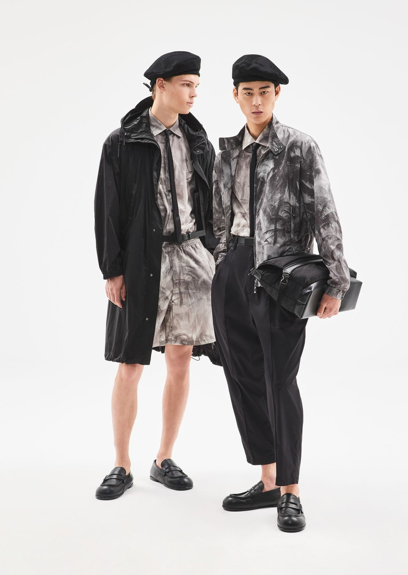 ASV Lyocell-blend drawstring Bermuda shorts with all-over print 6