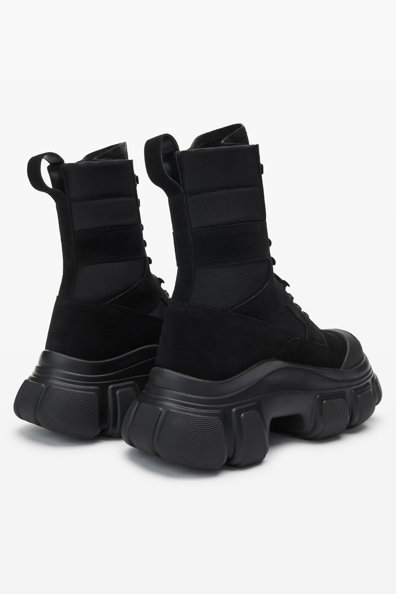 STORM COMBAT BOOT IN SUEDE/RUBBER 4