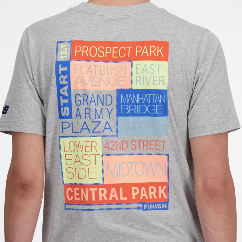 New Balance United Airlines NYC Half Graphic T-Shirt outlook