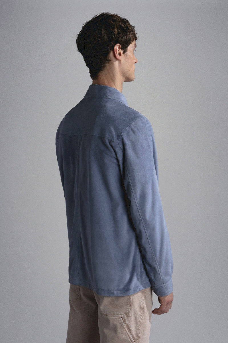 AQUALEATHER SUEDE SHACKET 3