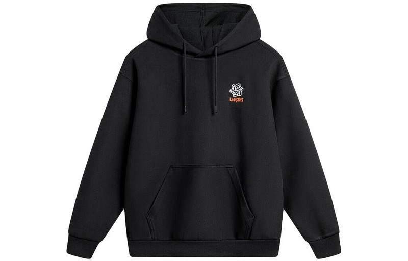 Li-Ning Chinese Culture Graphic Hoodie 'Black' AWDT899-3 - 1