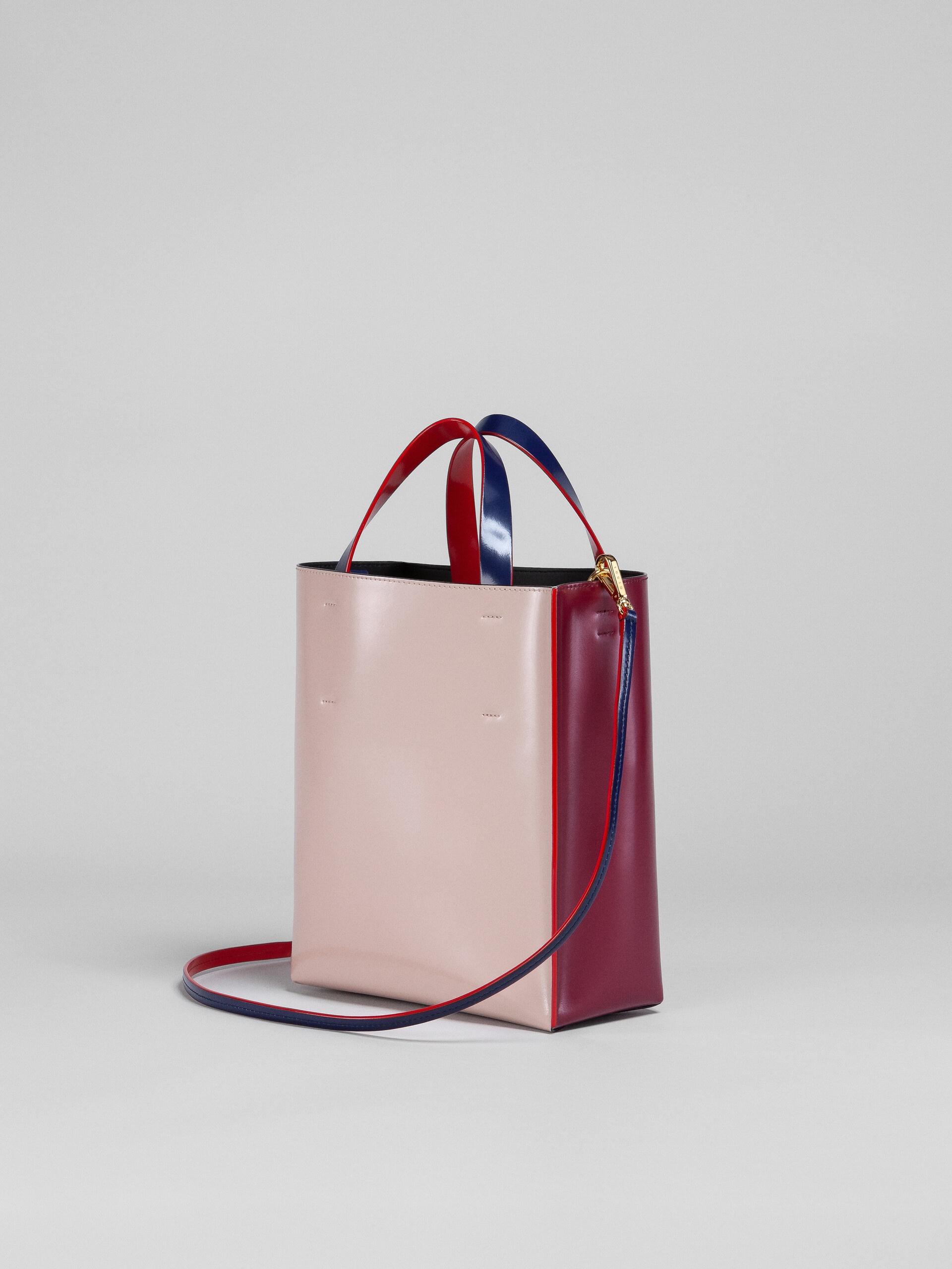 MUSEO SMALL BAG IN TIGER PRINT LEATHER - 3