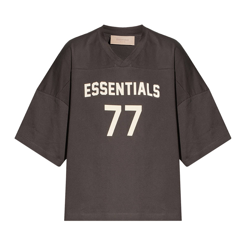 Fear of God Essentials Football Tee 'Iron' - 1