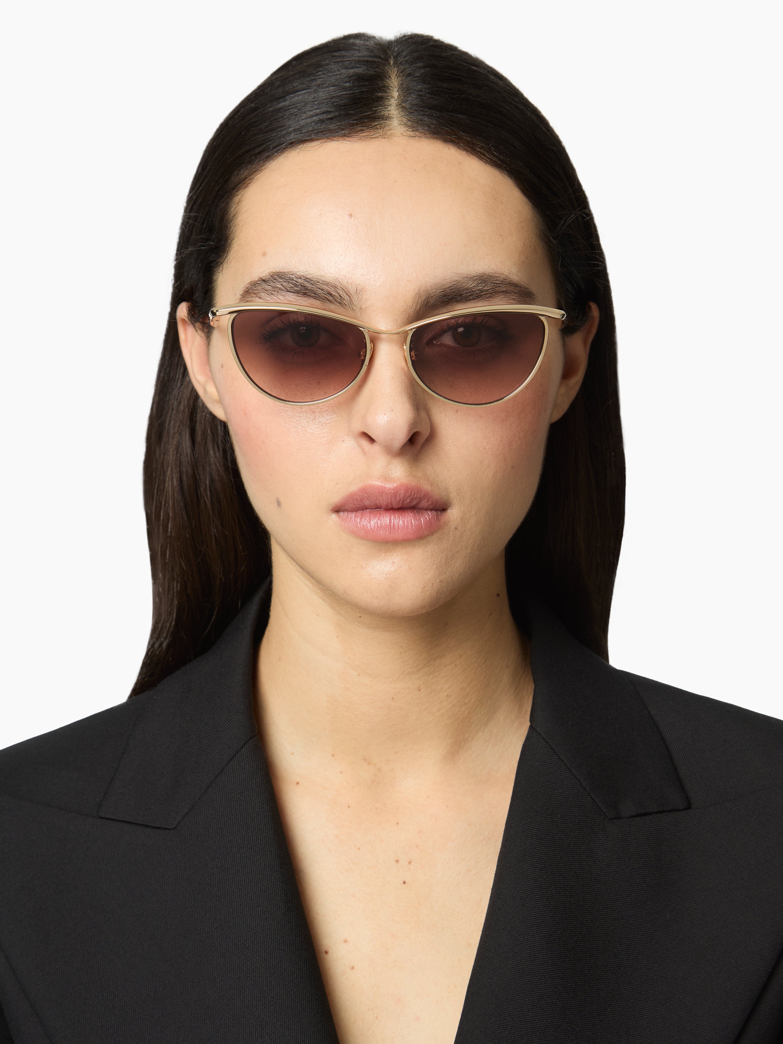 UPSIDE-DOWN CAT-EYE SUNGLASSES - 2