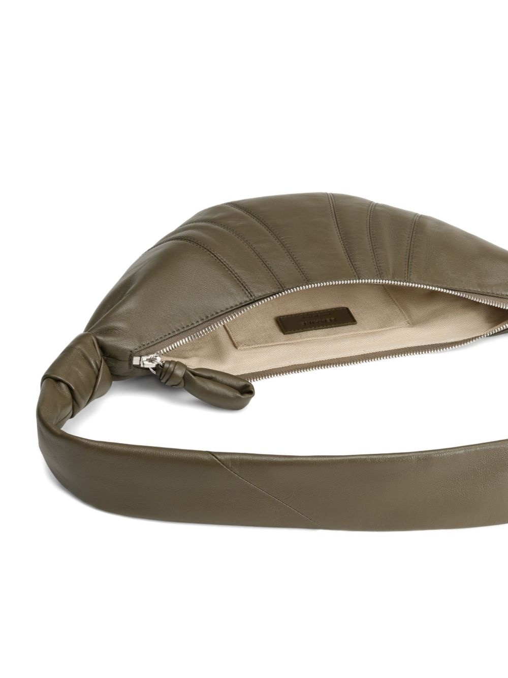 large Croissant panelled shoulder bag - 5