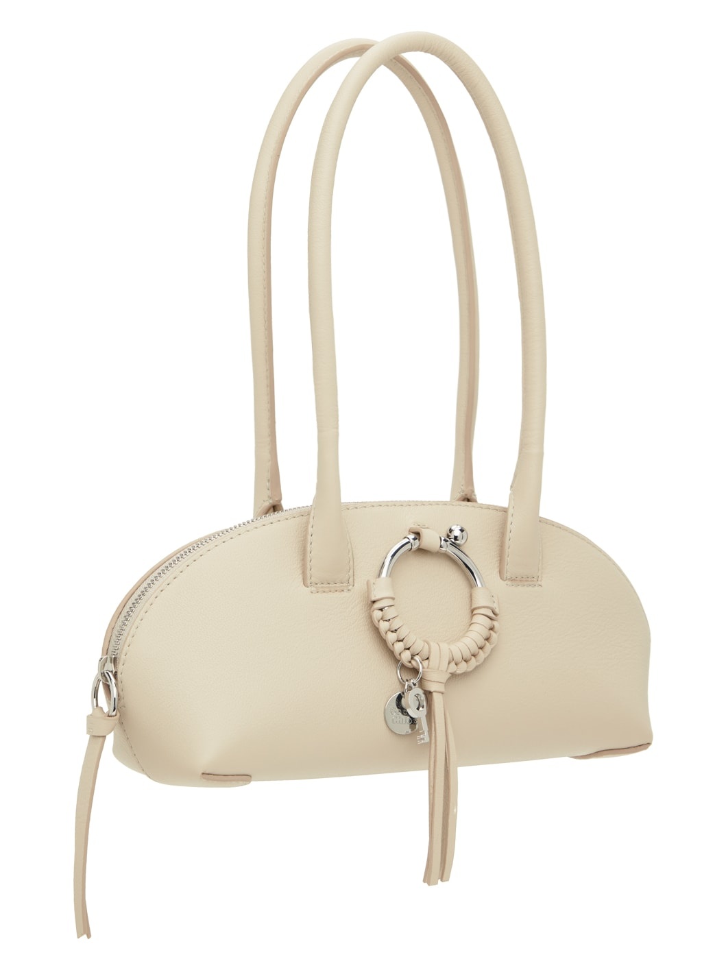 Beige Joan Top Handle Bag - 2