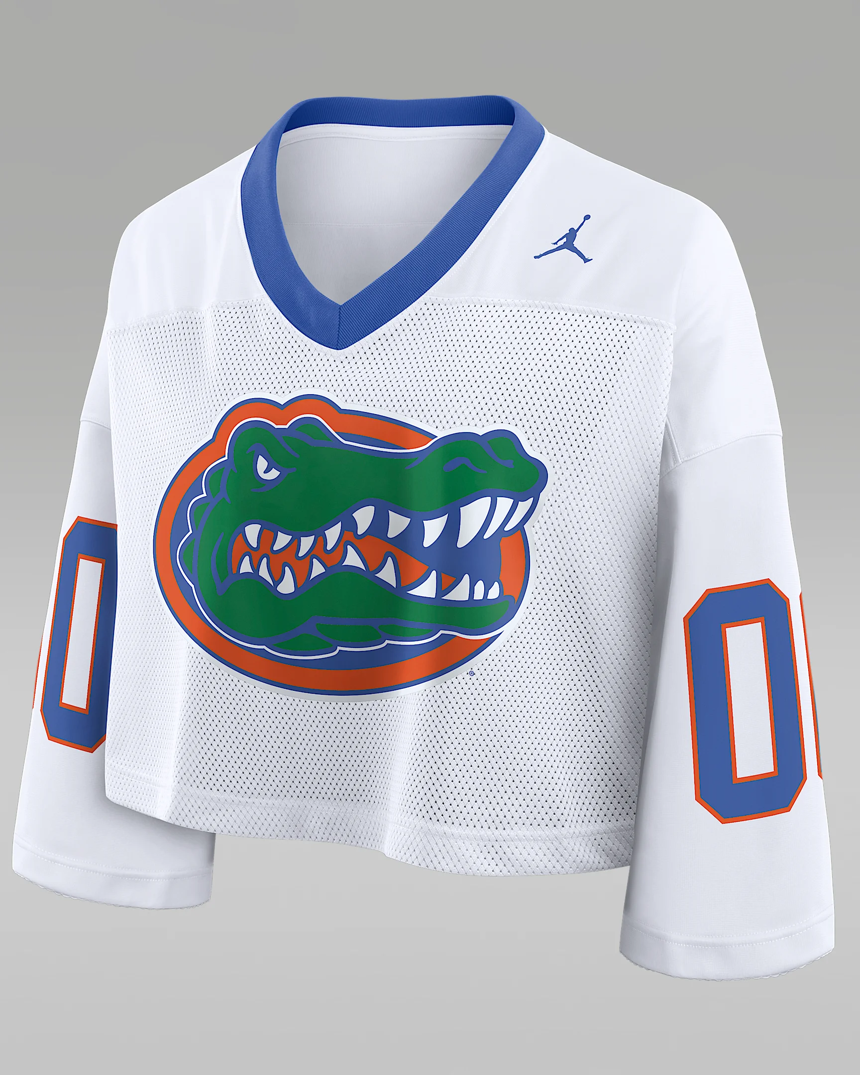 Florida Logo Women's Jordan Brand Dri-FIT College Cropped Jersey - 1