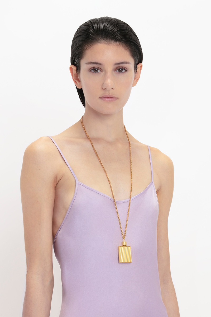 Low Back Cami Floor-Length Dress In Petunia 5