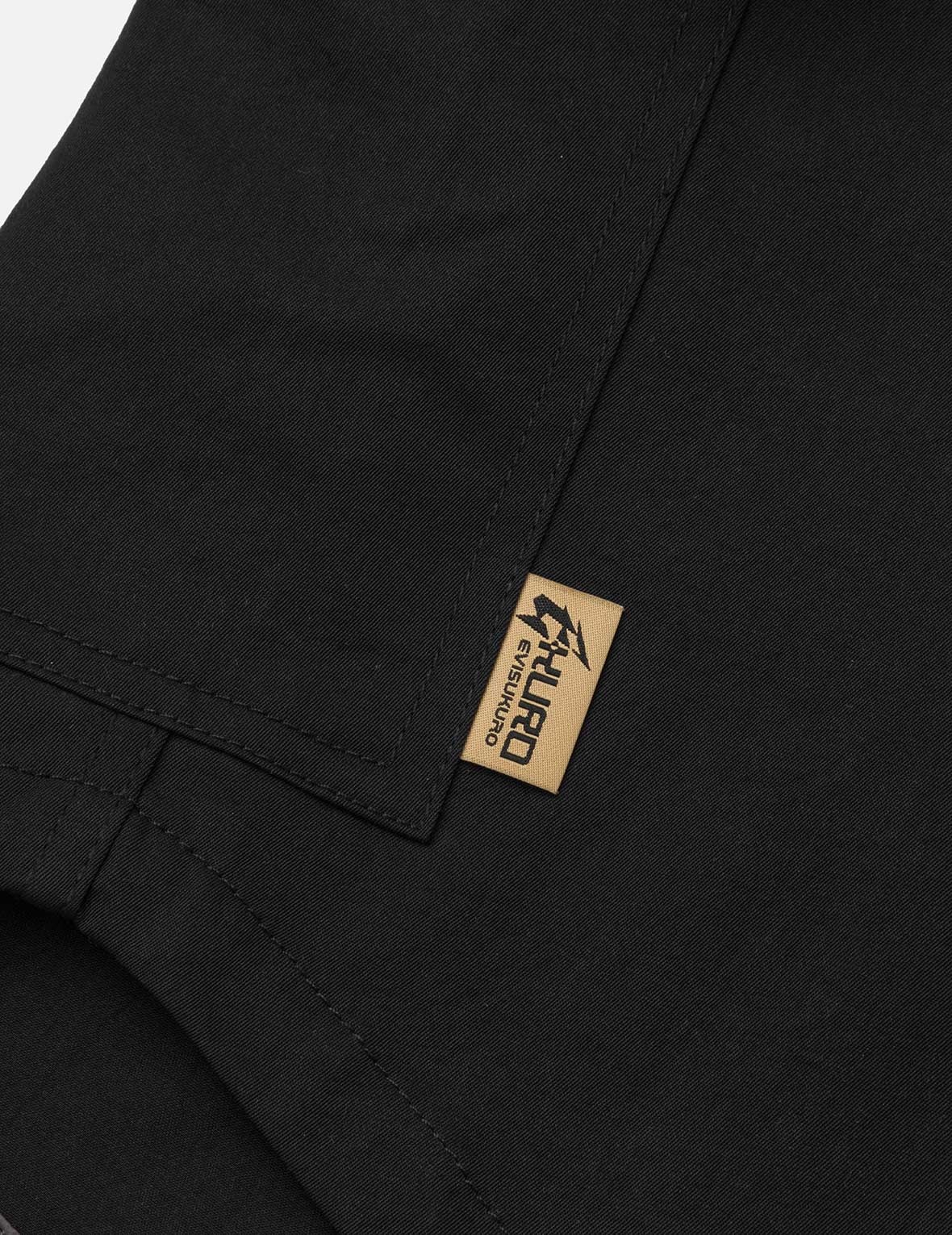 Embroidery Multi-pocket Relax Fit Shirt Jacket - 10