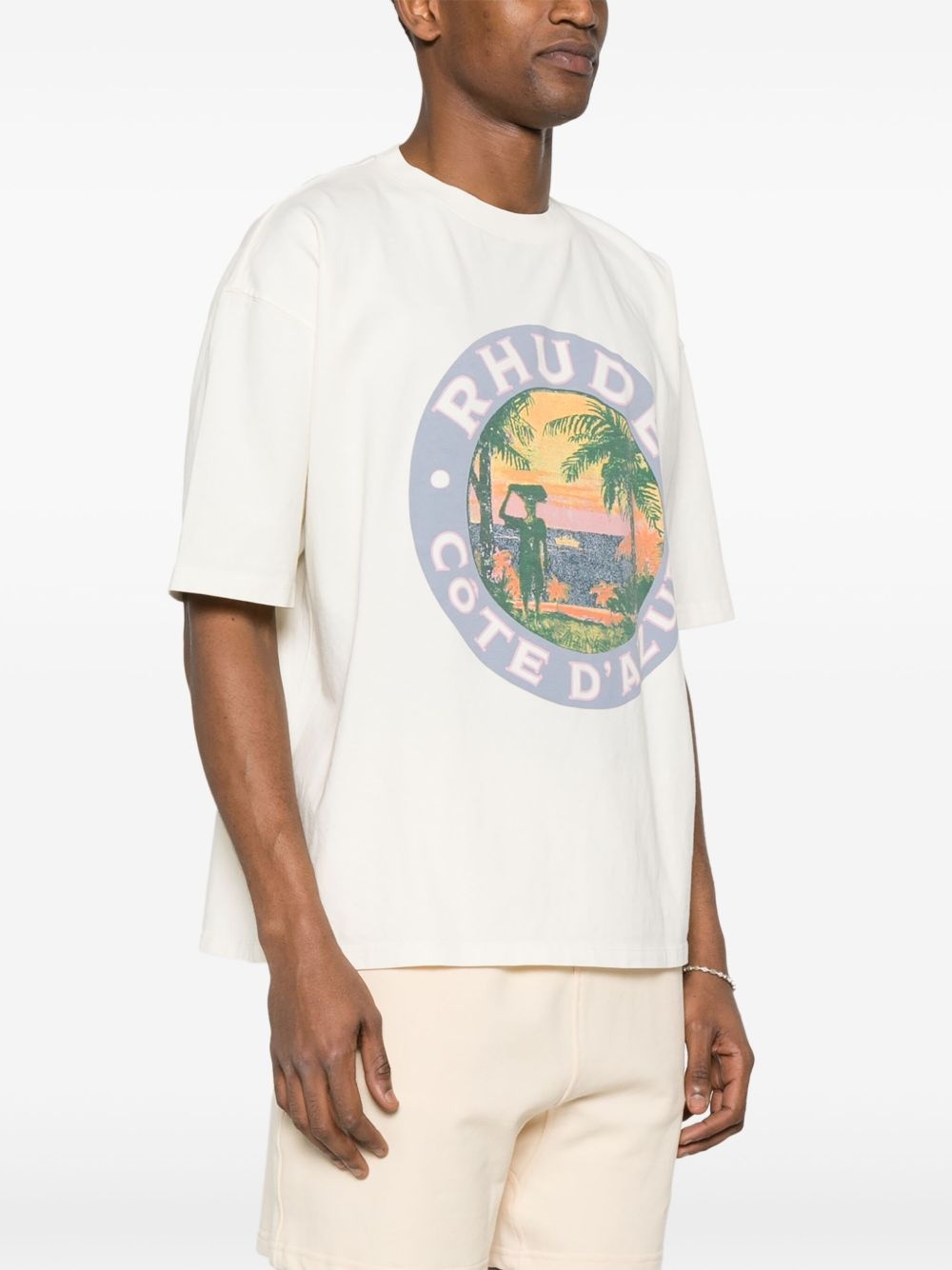 Reverse Tee "Vintage White" - 3