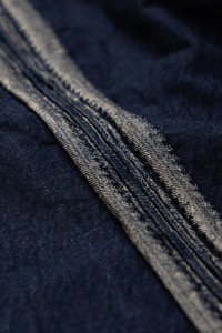 Kapital 12oz YAGASURI Jacquard Denim NIME Pants - Indigo