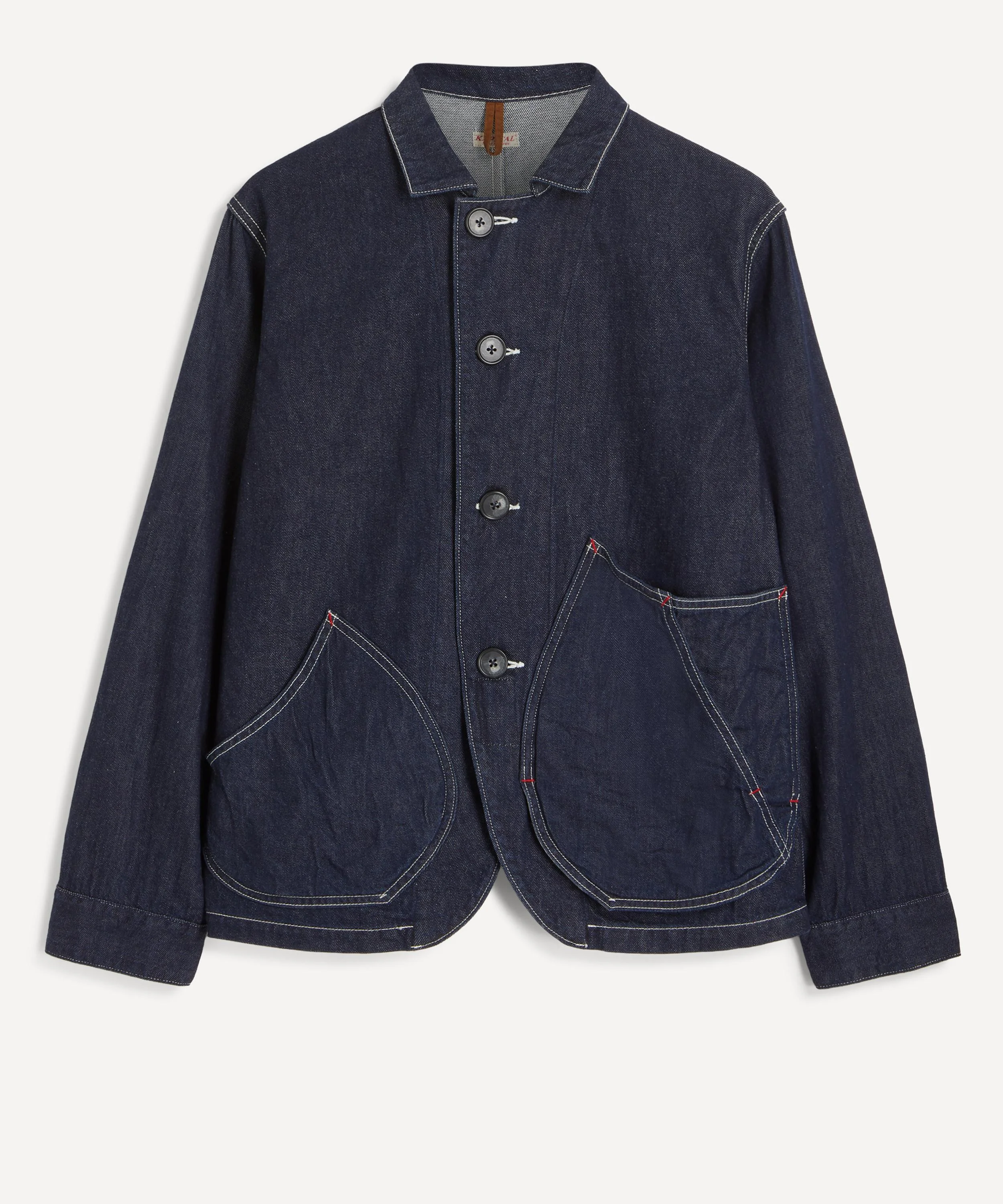 11.5oz Denim x 8oz Denim RINGOMAN Coverall Jacket - 1