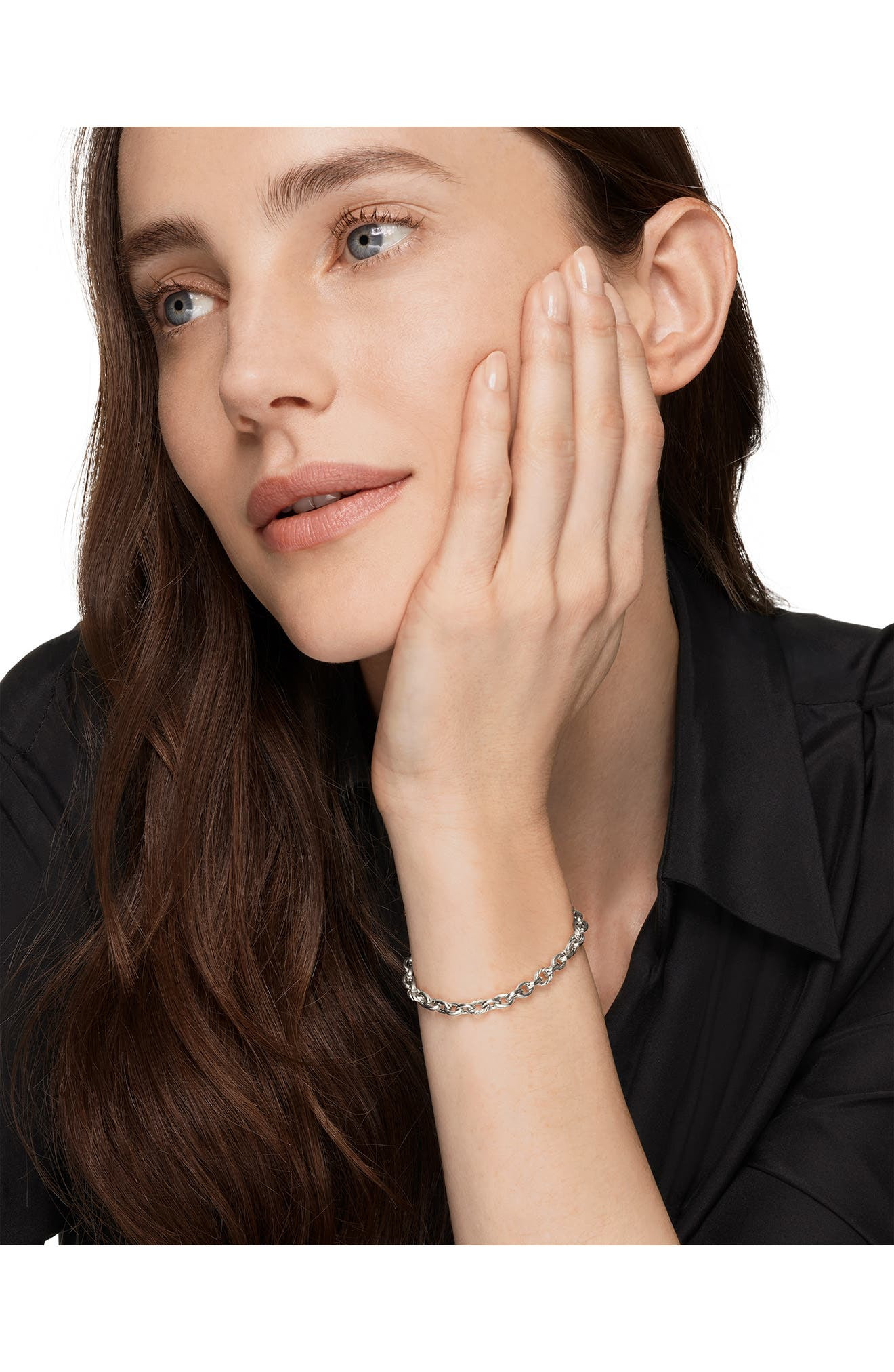 David Yurman Mercer® Petite Chain Bracelet in Sterling Silver, 4.5mm at Nordstrom - 2