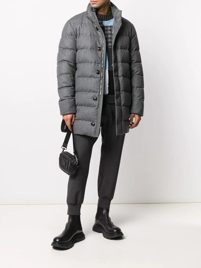 Moncler mid-length padded coat outlook