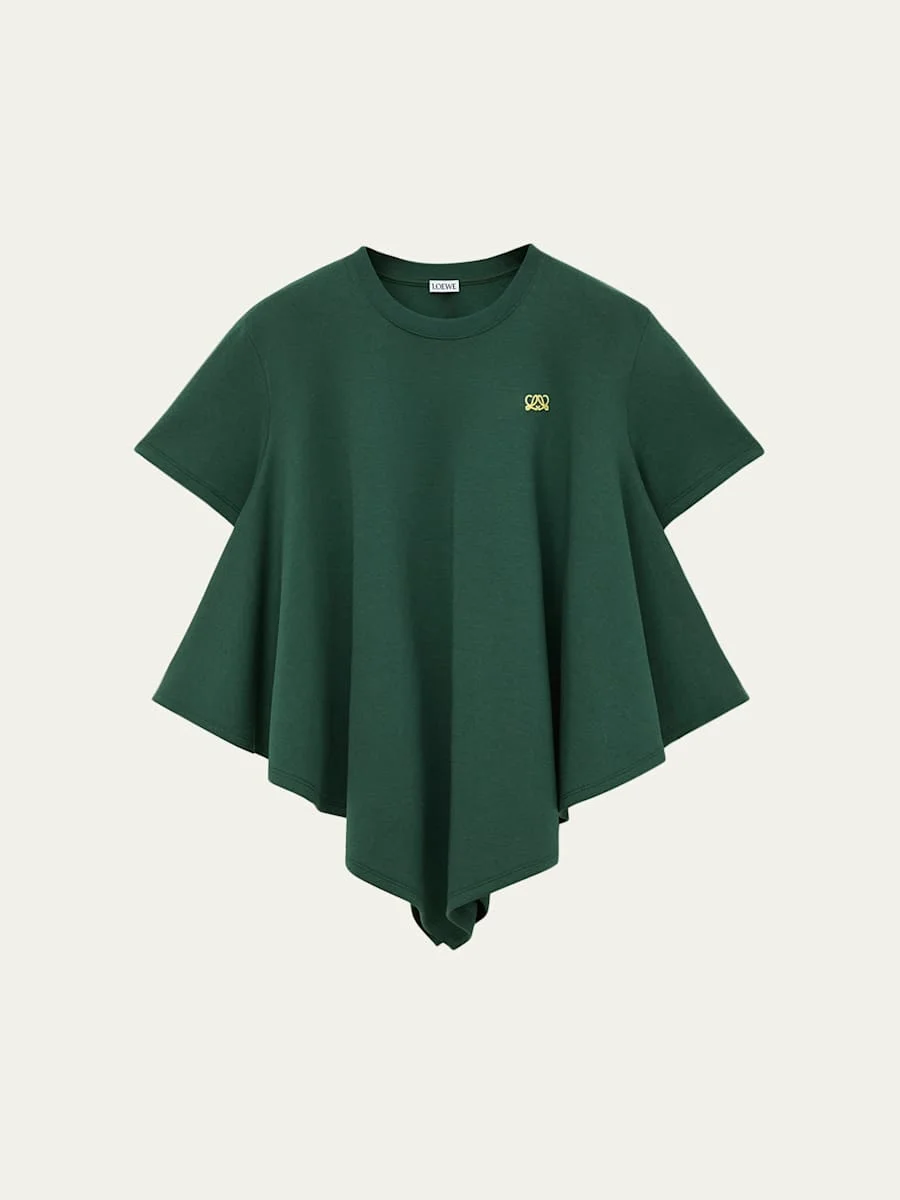 Short-Sleeve Cape T-Shirt - 1