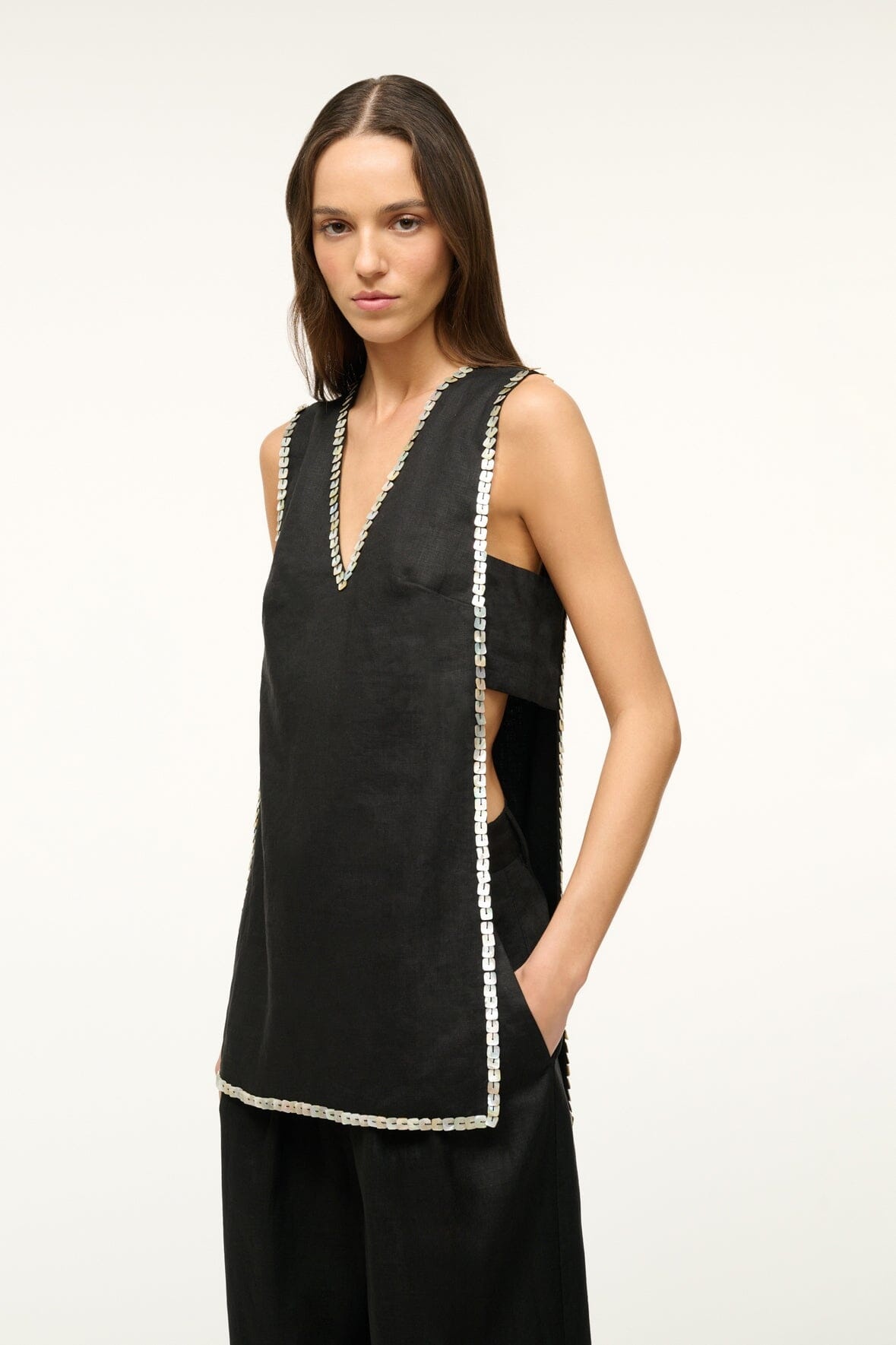 STAUD HARBOR TUNIC BLACK - 4
