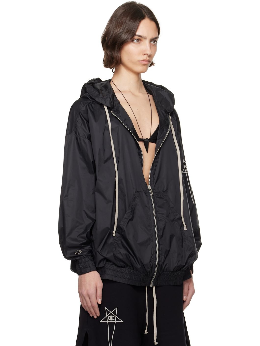 Black Champion Edition Jumbo Jason's Hoodie - 2