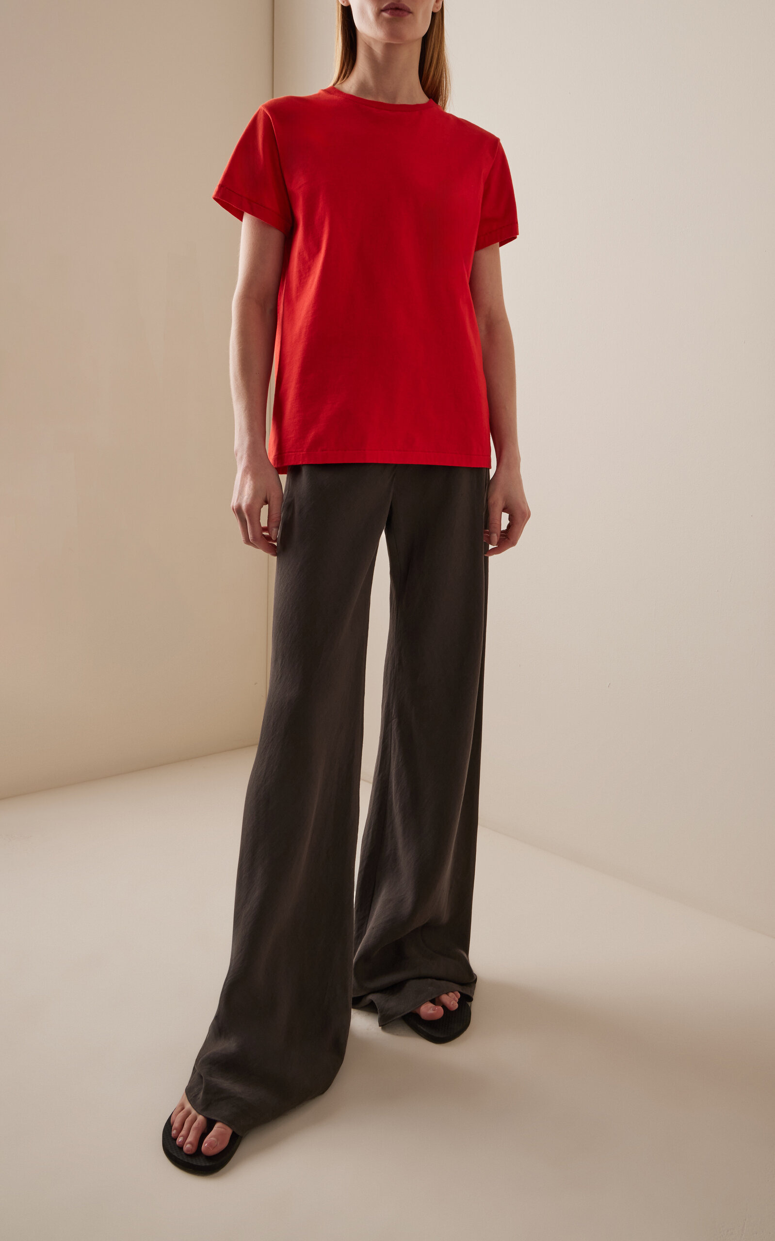 Florie Cotton T-Shirt red - 3