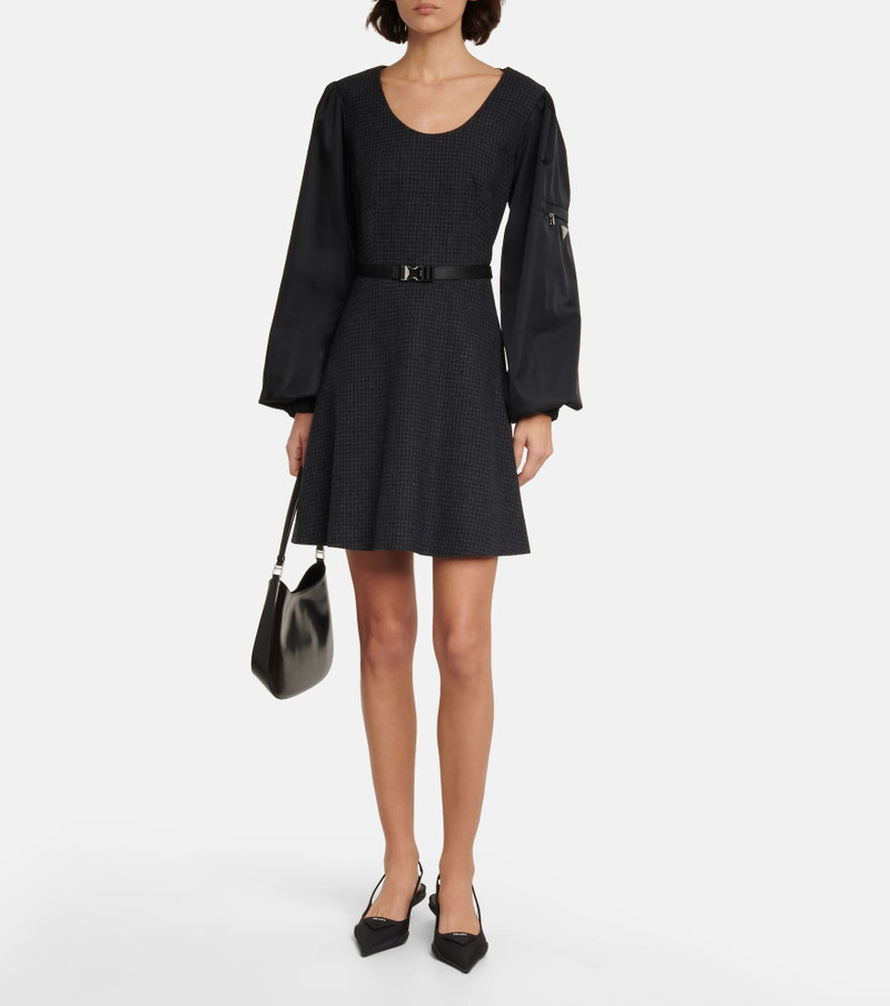 Prada Checked minidress outlook