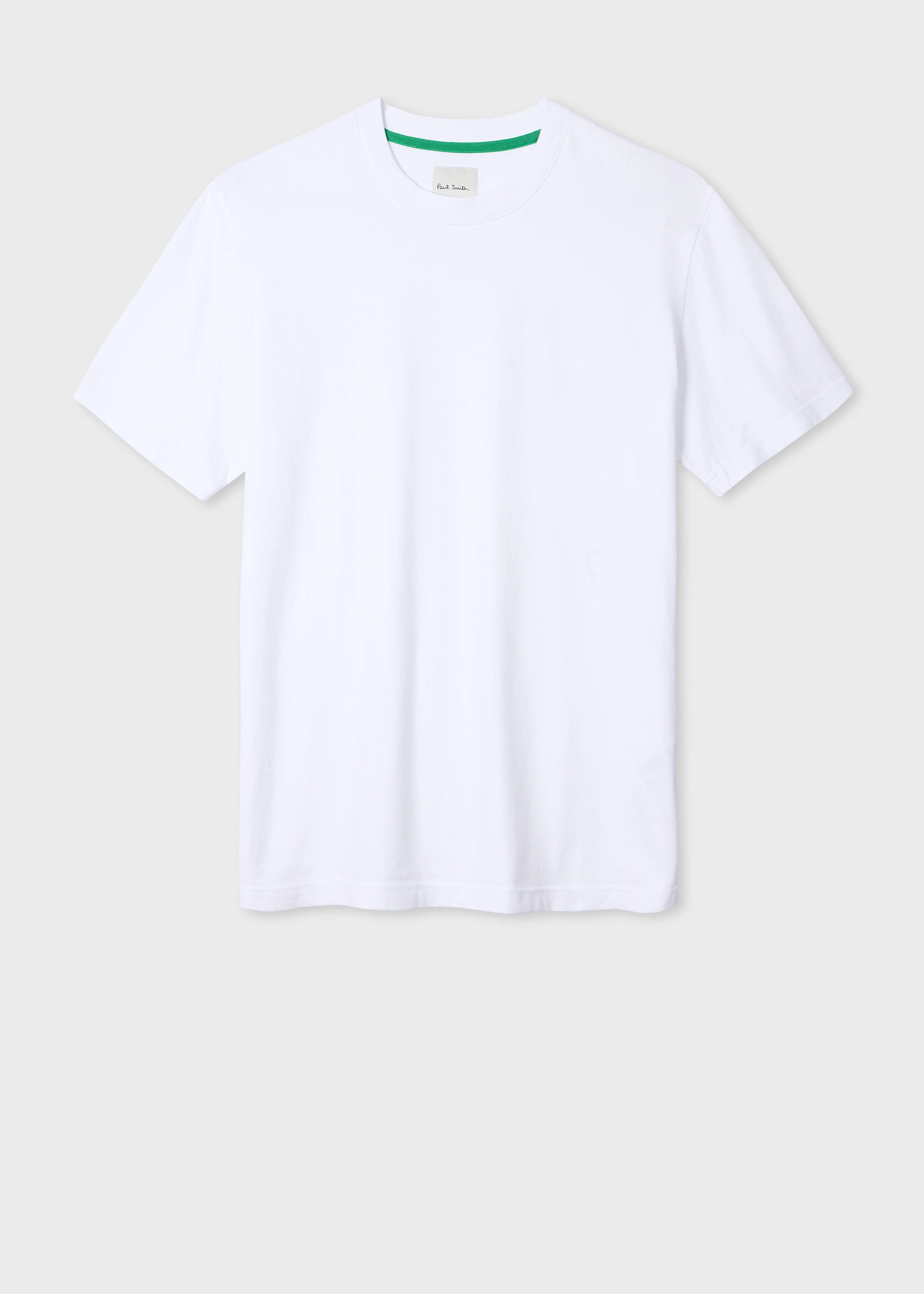 White Heavy Weight Cotton T-Shirt - 1