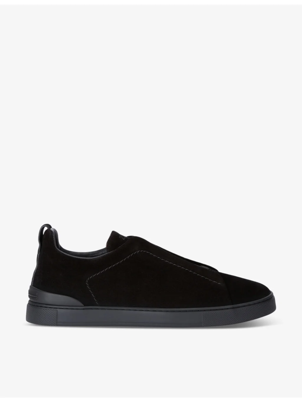 Triple Stitch suede low-top trainers - 1