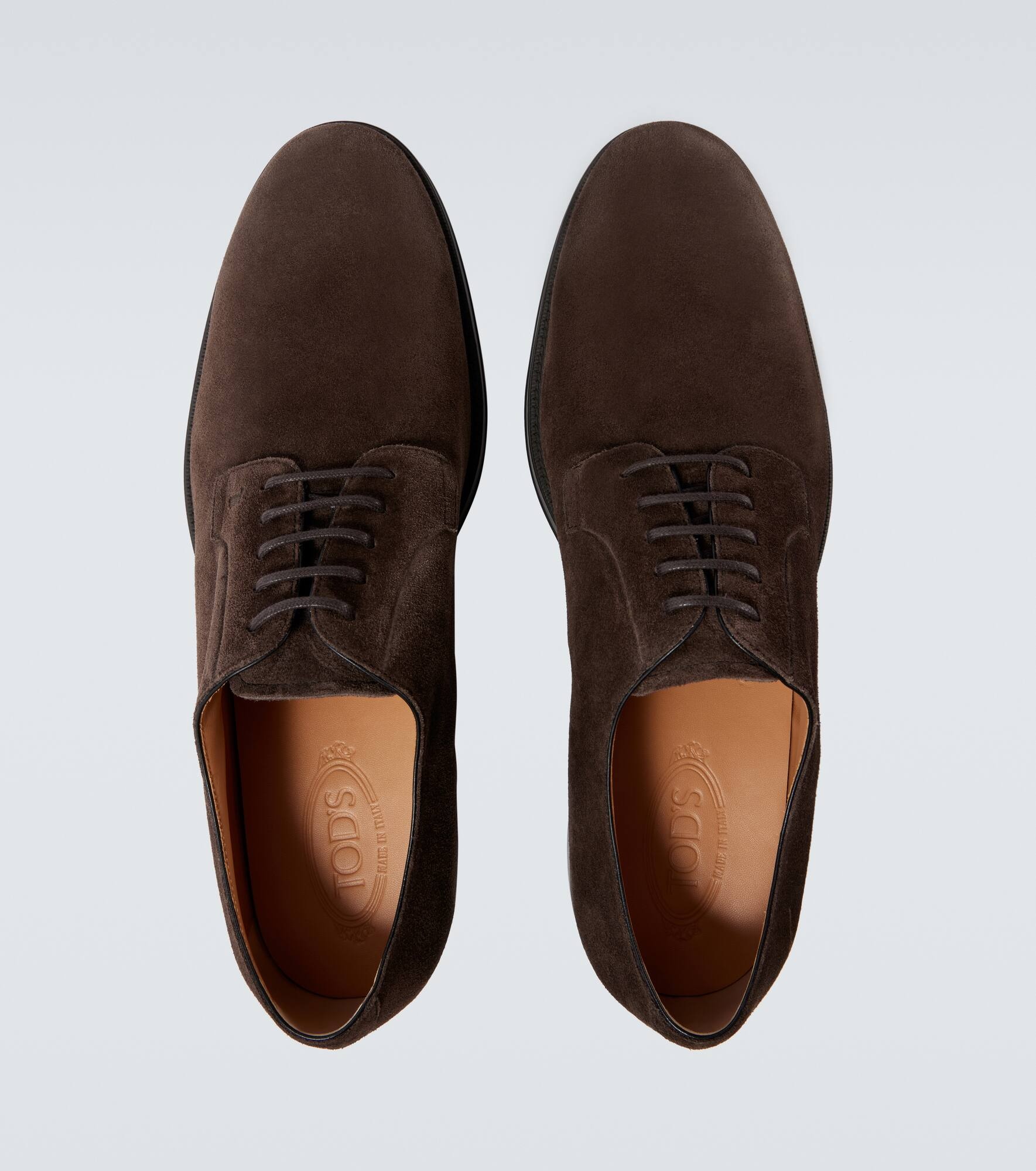 Suede Derby shoes - 4