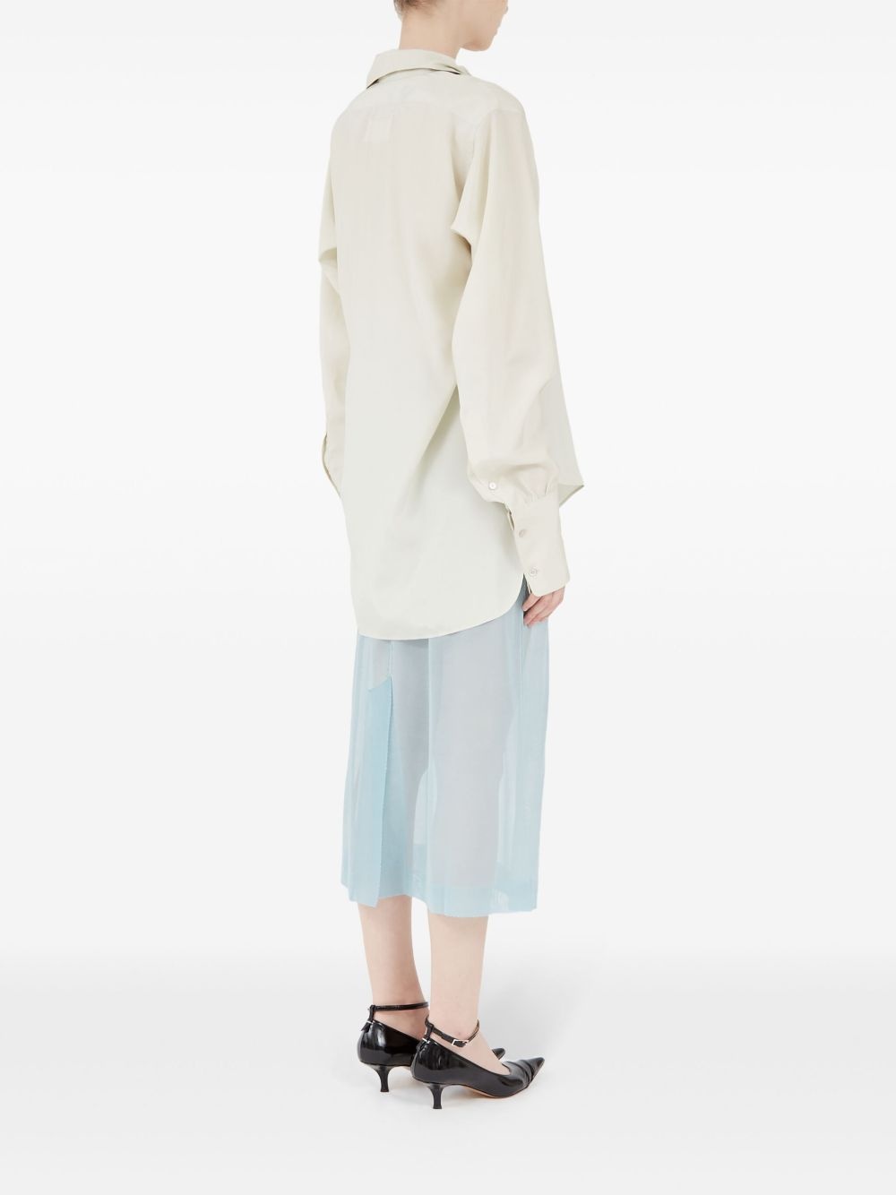 long-sleeve buttoned shirt - 4