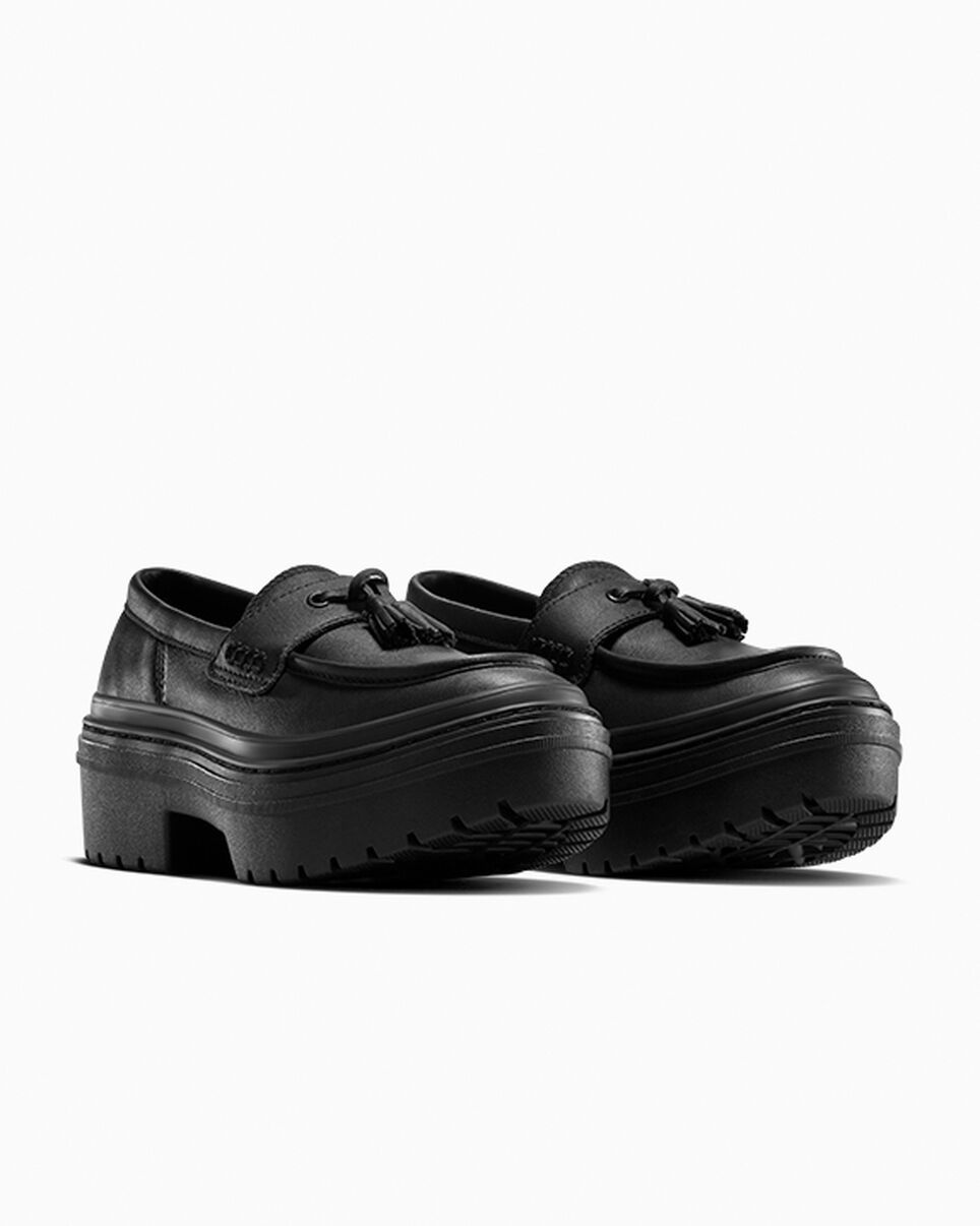 Chuck Taylor All Star Lugged Heel Loafer Platform Leather - 5