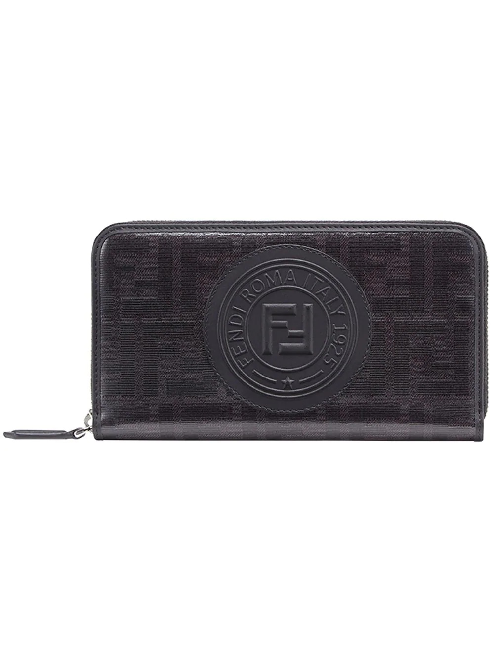 zip-around FF motif wallet - 1