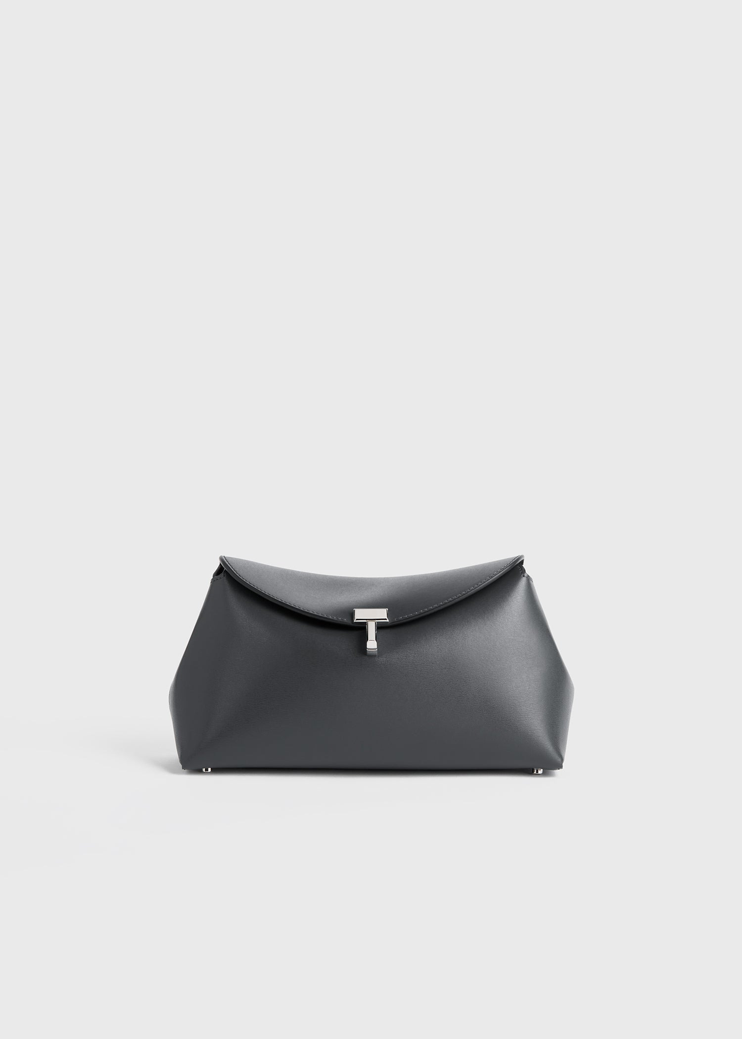 T-Lock leather clutch shark - 9