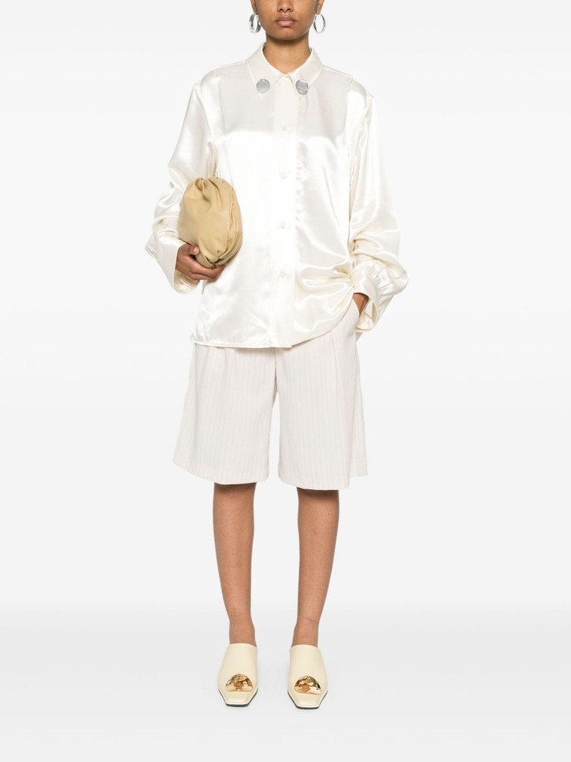 Jil Sander logo-appliqué drop-shoulder shirt outlook
