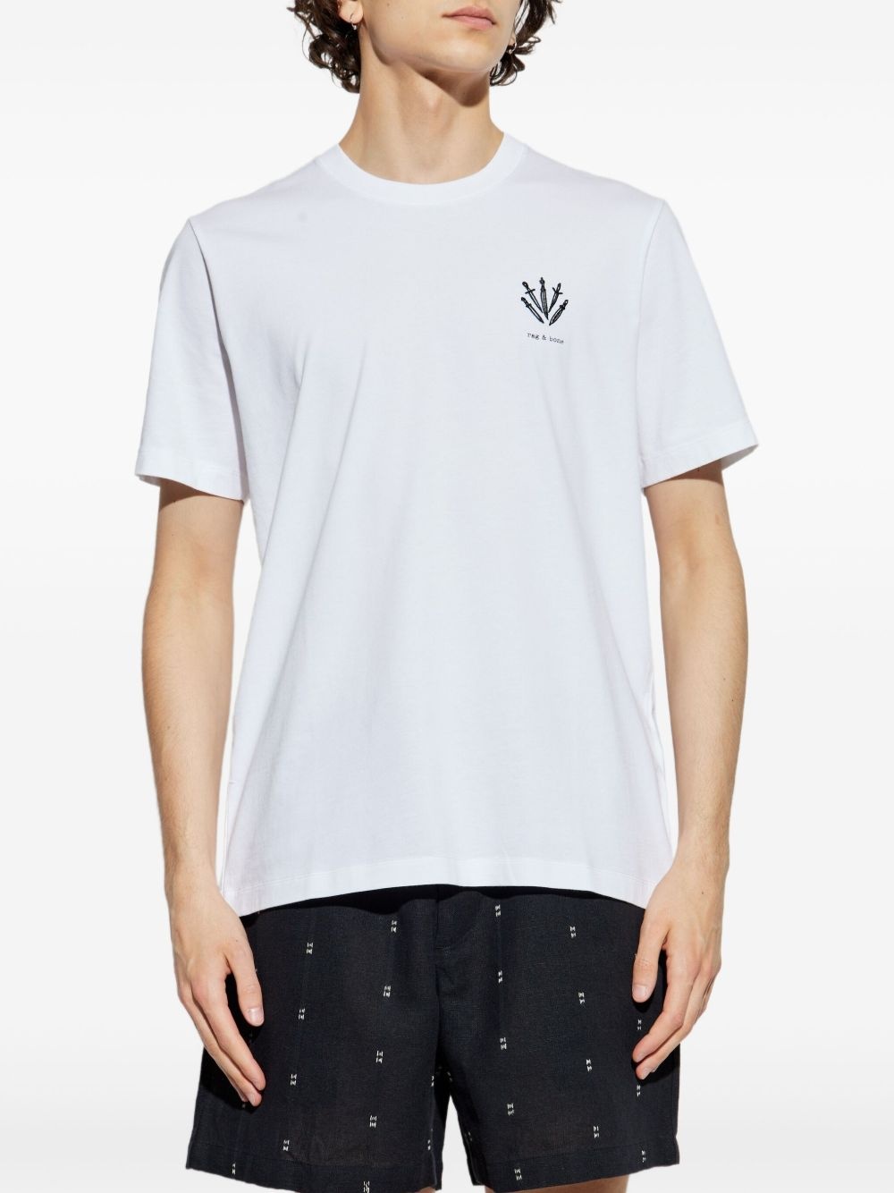 logo-print T-Shirt - 3