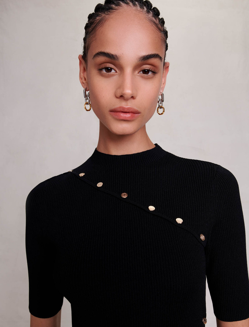 Dress in ribbed knit 6