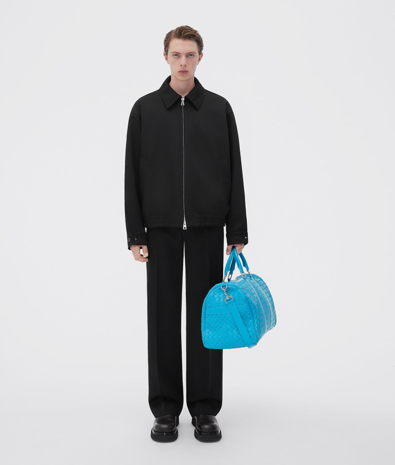 Bottega Veneta medium classic intrecciato duffle outlook