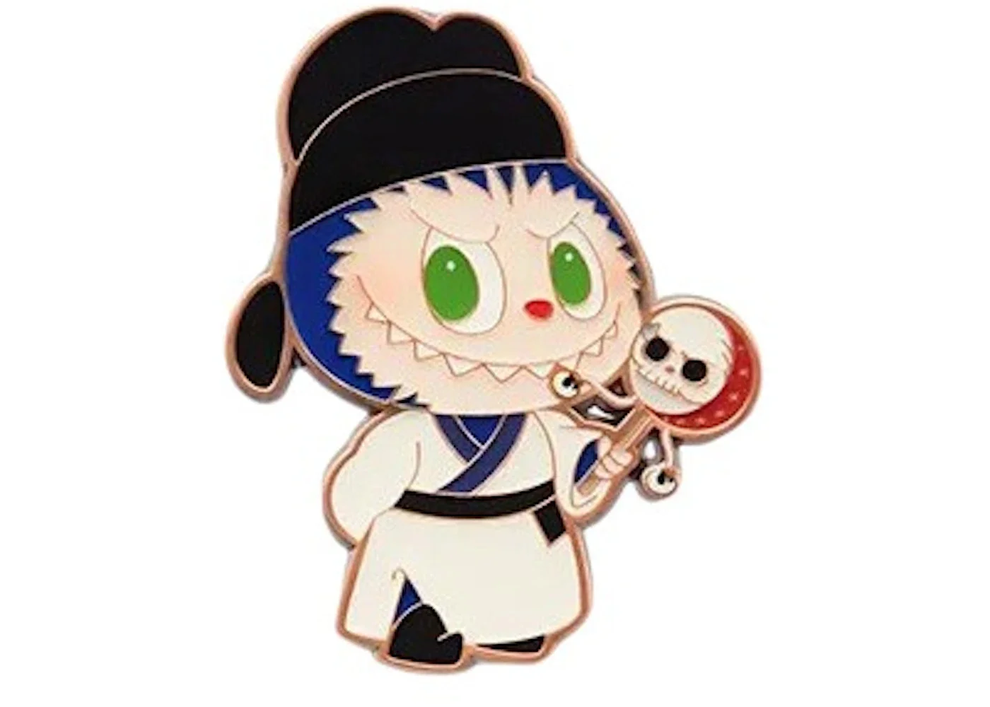 Pop Mart Labubu The Monsters Let's Have Fun Together Series Rattle-Drum Badge - 1