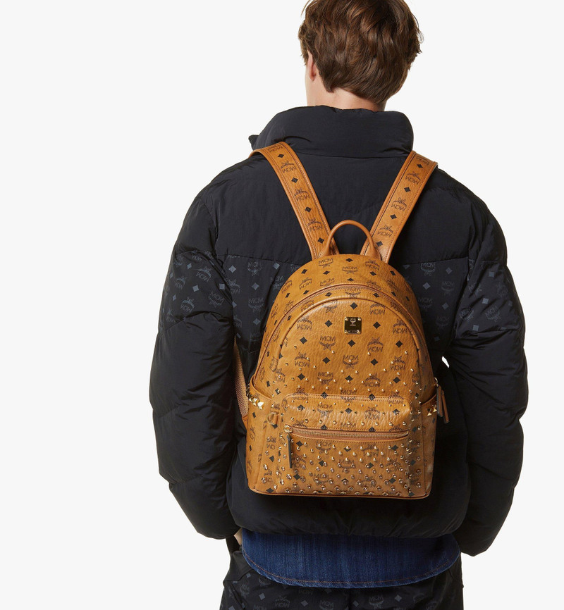 Stark Side Studs Backpack in Gold Crystal Visetos 7