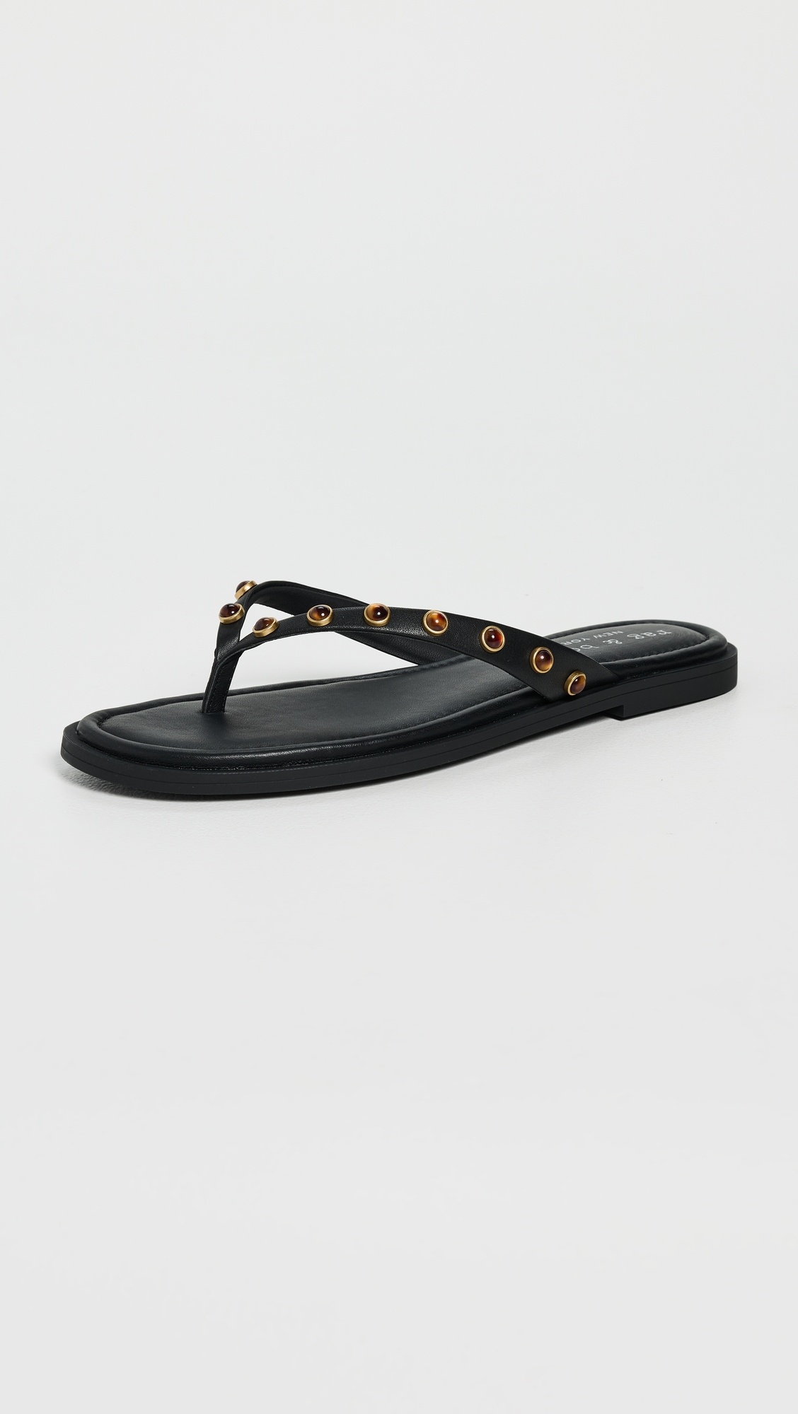Cabochon Gia Thong Sandals - 1