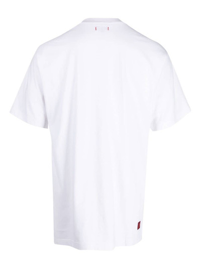 CLOT logo-print cotton T-shirt outlook