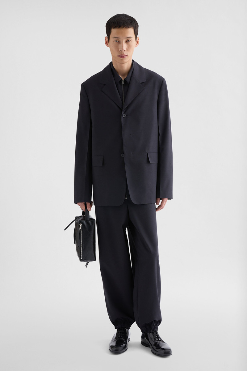 Jil Sander Wool Poplin Tailored Jacket outlook