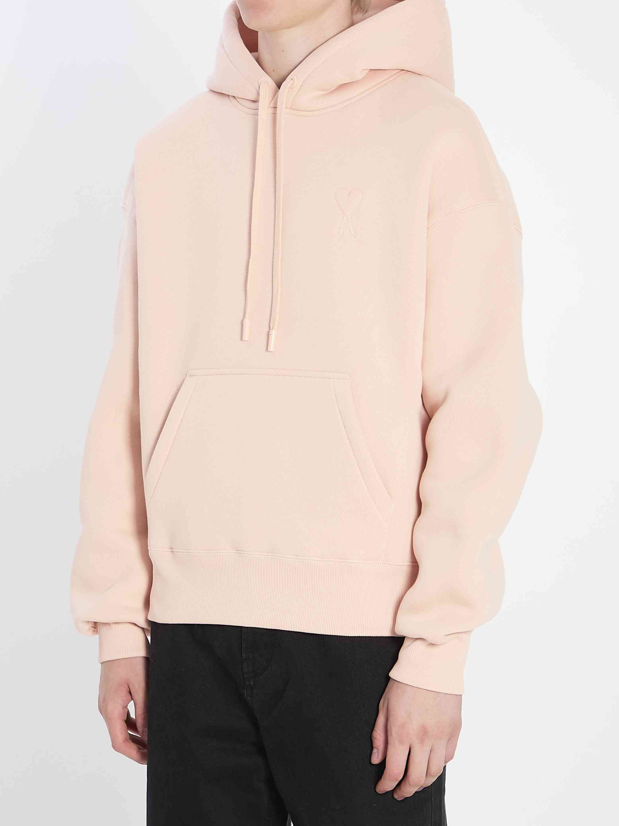 Ami Paris Men Ami De Coeur Hoodie - 2