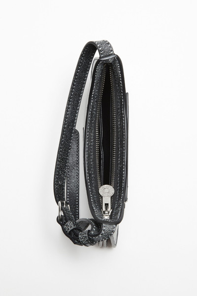 Acne Studios Platt micro shoulder bag - Black outlook