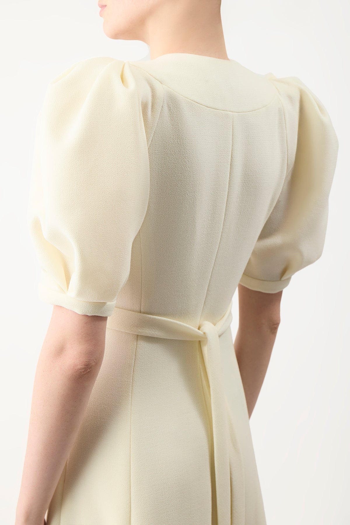 Luz Dress in Virgin Wool - 5