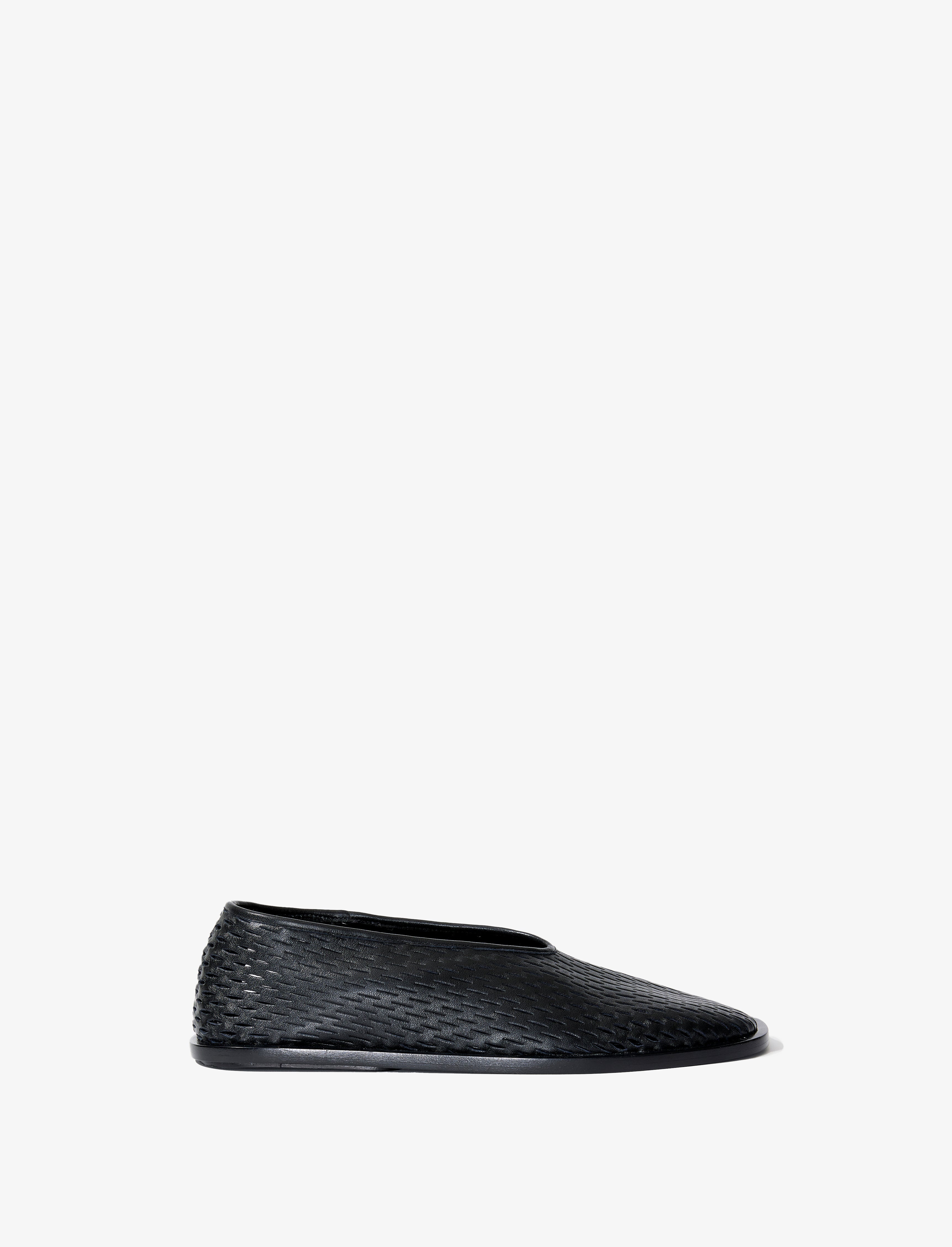 Square Perforated Slippers - 1
