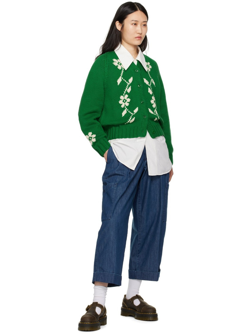 YMC Blue Grease Jeans outlook